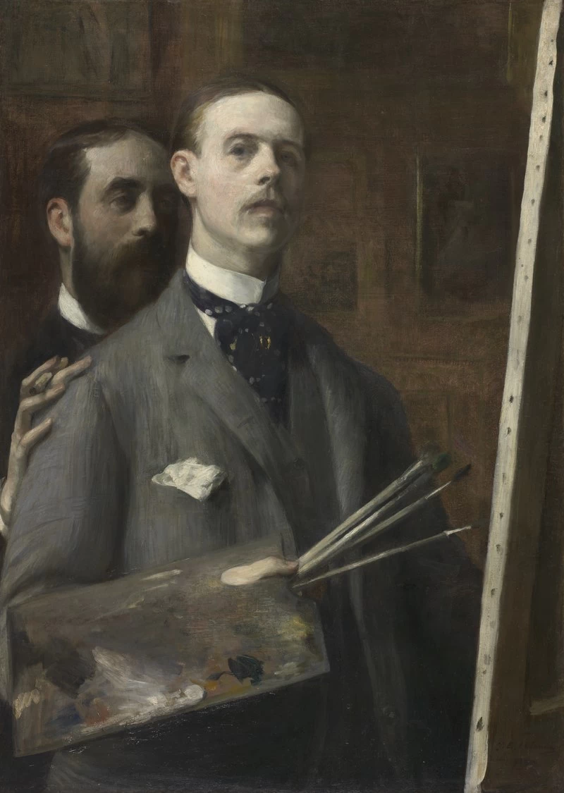 Autoritratto con Raphael de Ochoa - Cleveland Museum of Art